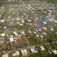 An aerial view of St. Croix on Oct. 6 shows widespread hurricane devastation. Photo: AP